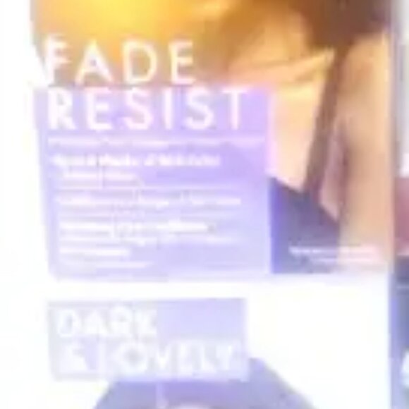 2x Dark & Lovely FADE RESIST Hair Color Black Hair Color Woman's Hair Dye - Picture 2 of 5